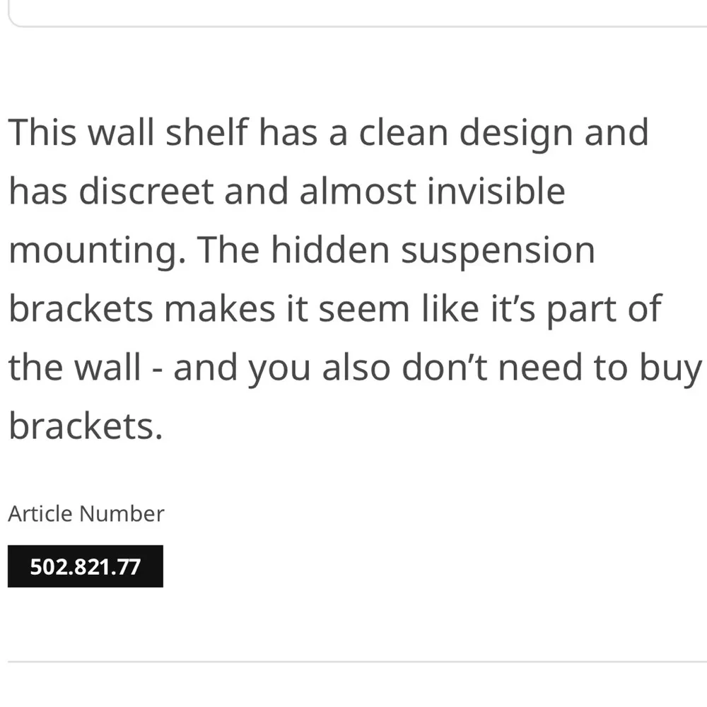 IKEA 2-Pk of White Lack Floating Wall Shelves 30x26 cm (11 3/4x10 1/4